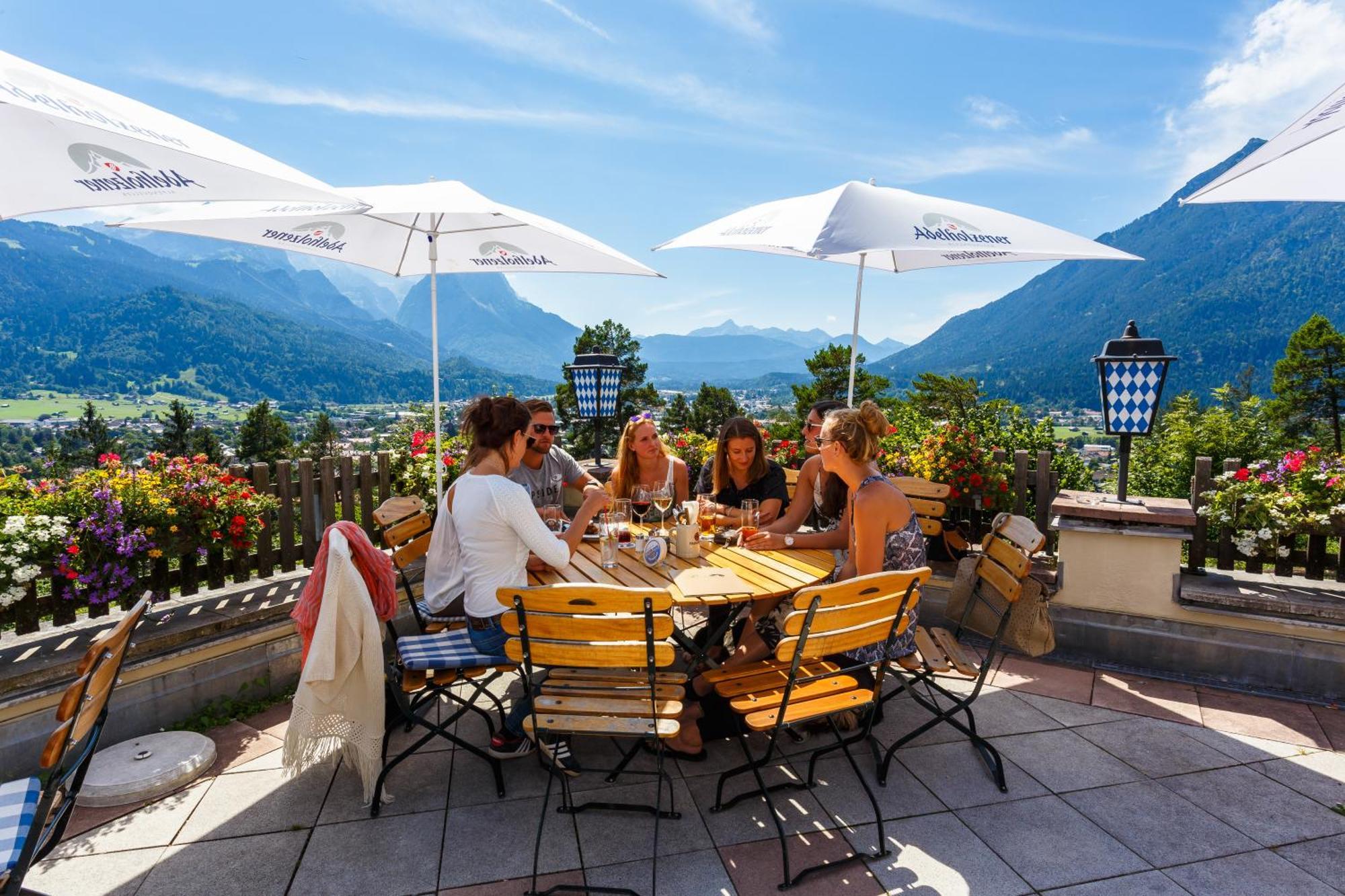 Landkomforthotel Panorama & Restaurant Bella Vista Garmisch-Partenkirchen Exterior foto